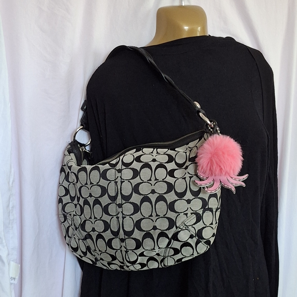 Coach Soho Hobo Canvas Bag!